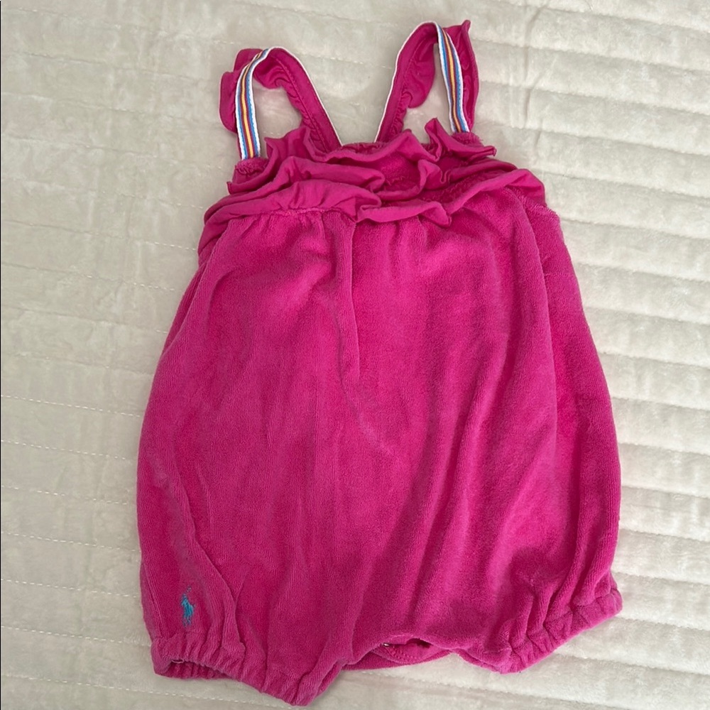 Ralph Lauren adorable Pink baby bubble
